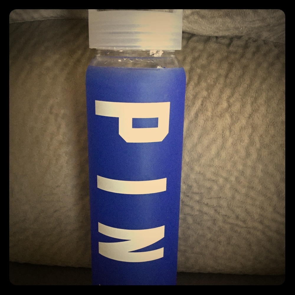 Glass water bottle